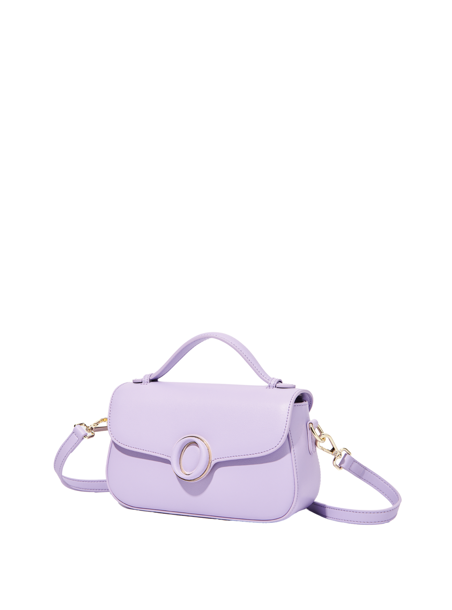 Makoto Leather Bag, Purple by Bob Oré-0