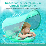 Mambobaby Non - inflatable Baby Swim Float, Foot Cushion, Seat, Fun Swimming Toys, Gift for Boys and Girls - Memoriex 
