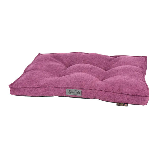 Manhattan Dog Mattress (in Berry Purple, Dark Grey, Denim Blue or Light Grey) by Scruffs - Memoriex