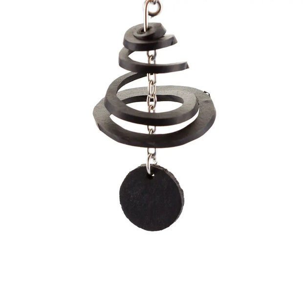 Mars & Venus Unique Recycle Rubber Earrings - Memoriex 
