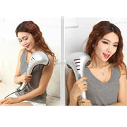 Massager stick massage hammer neck waist hand-held multi-function body tapping meridian hammer back massage hammer - Memoriex 