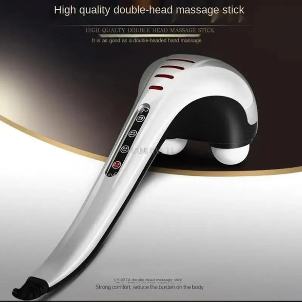 Massager stick massage hammer neck waist hand-held multi-function body tapping meridian hammer back massage hammer - Memoriex 