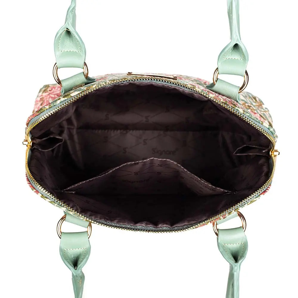 May Morris Honeysuckle - Convertible Bag-4