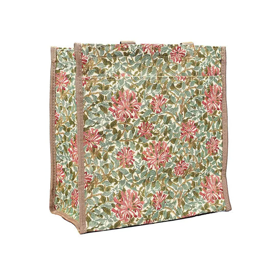 May Morris Honeysuckle - Shopper Bag-0