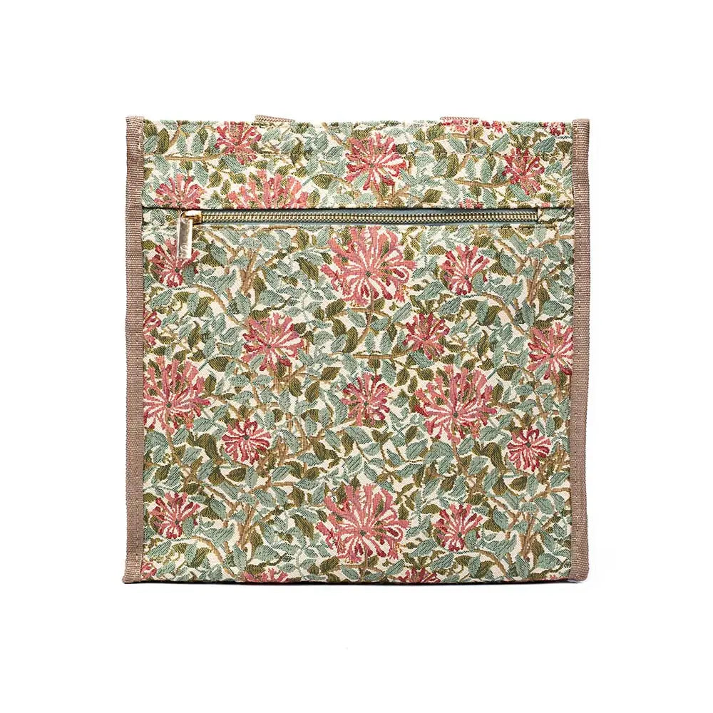 May Morris Honeysuckle - Shopper Bag-2