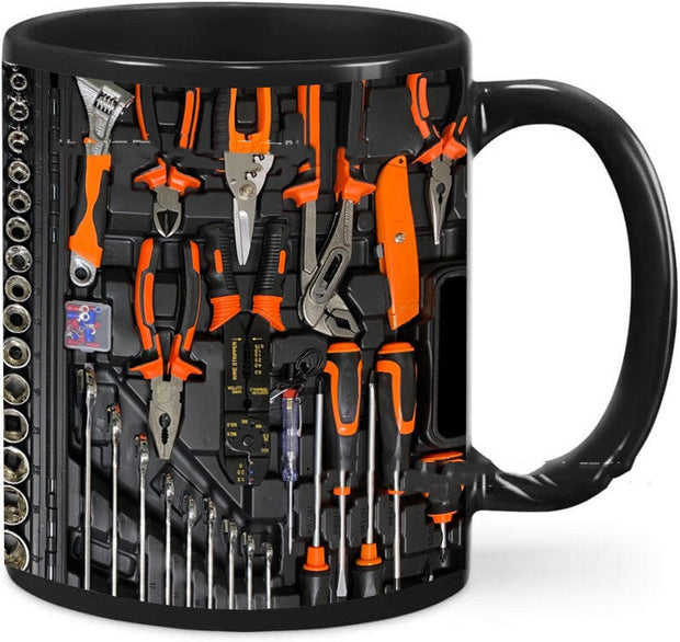 Mechanic Toolbox Ceramic Mug Household - Memoriex 