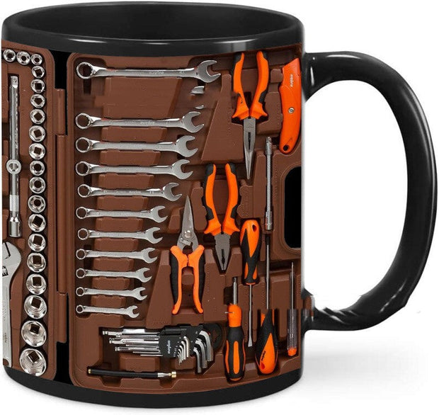 Mechanic Toolbox Ceramic Mug Household - Memoriex 