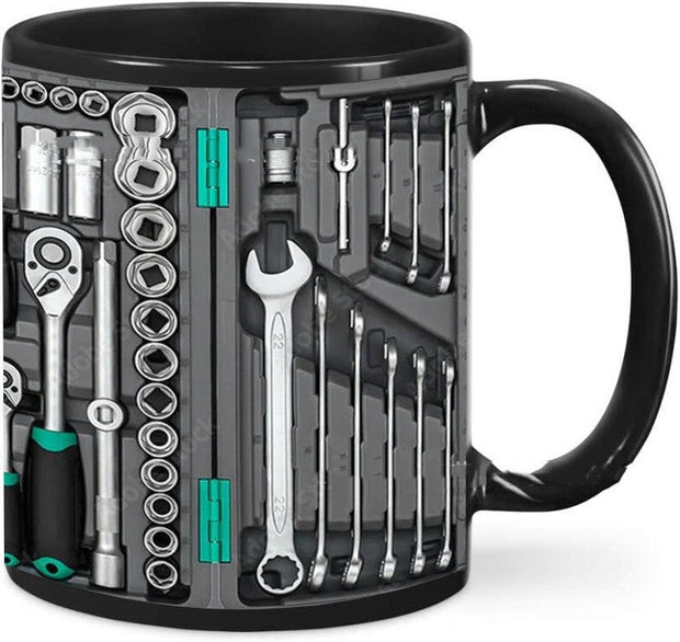 Mechanic Toolbox Ceramic Mug Household - Memoriex 