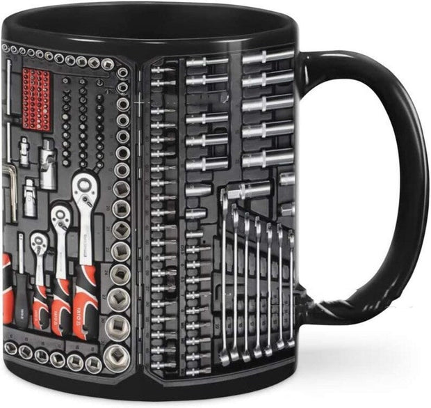 Mechanic Toolbox Ceramic Mug Household - Memoriex 