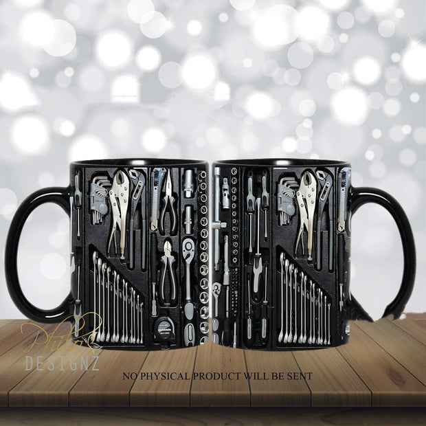 Mechanic Toolbox Ceramic Mug Household - Memoriex 
