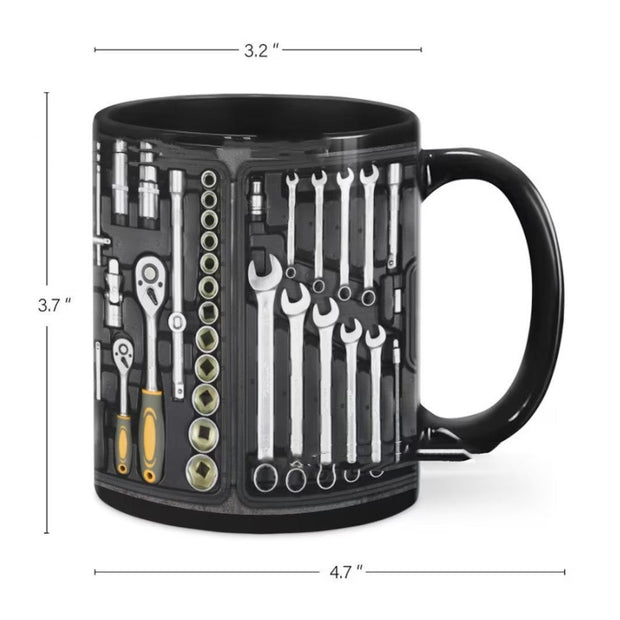Mechanic Toolbox Ceramic Mug Household - Memoriex 