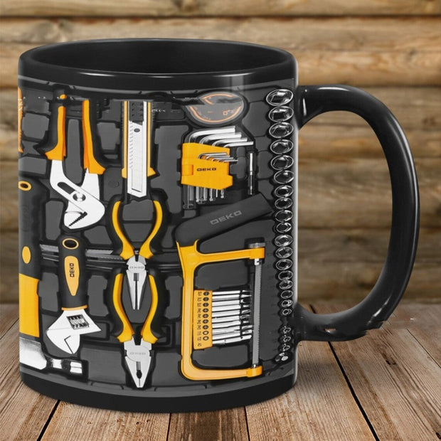 Mechanic Toolbox Ceramic Mug Household - Memoriex 