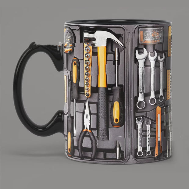 Mechanic Toolbox Ceramic Mug Household - Memoriex 
