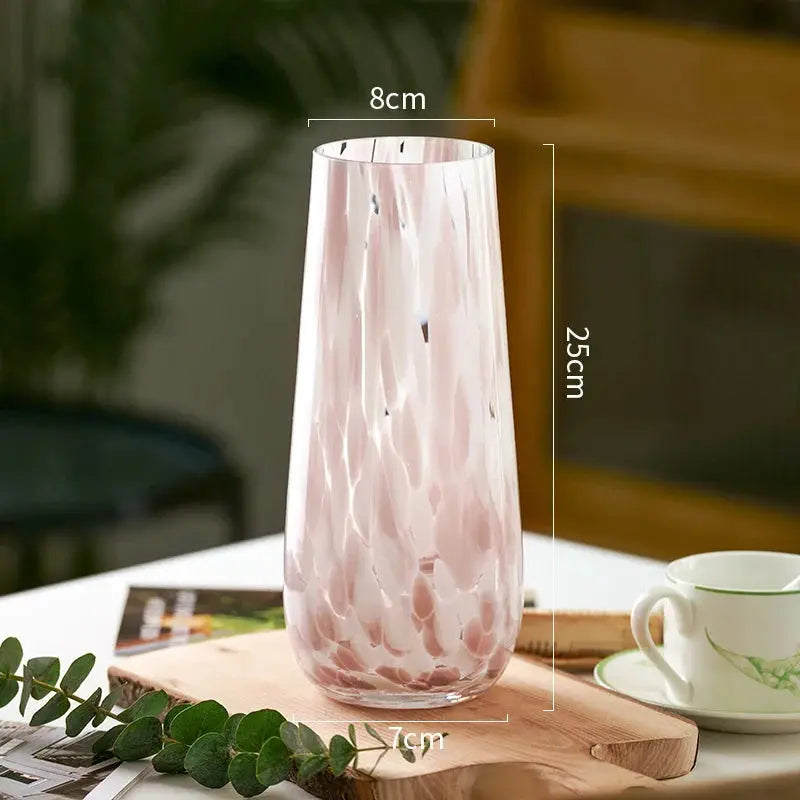 Medieval Glass Vase Pink - Memoriex 