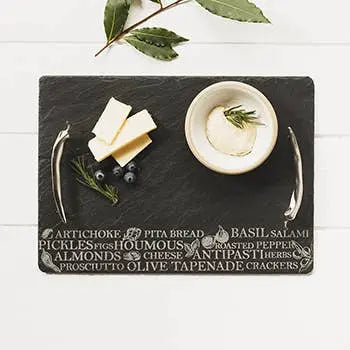 Medium Antipasti Slate Serving Tray-0