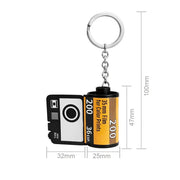 Memory Time Film Album Key Chain Creative Valentine's Day Birthday Gift Boyfriend Girl Friend Graduation Commemoration - Memoriex 