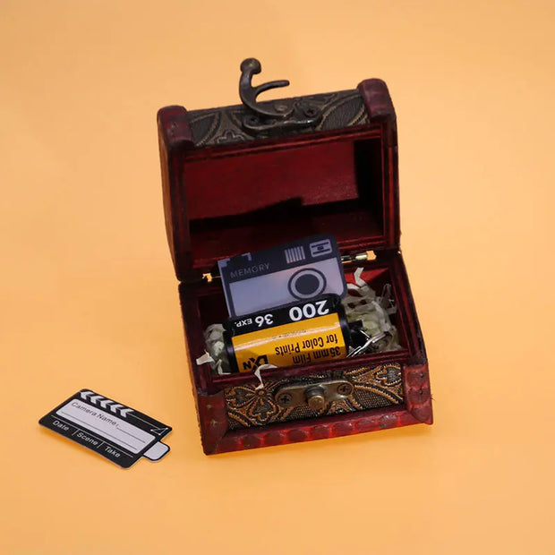 Memory Time Film Album Key Chain Creative Valentine's Day Birthday Gift Boyfriend Girl Friend Graduation Commemoration - Memoriex 