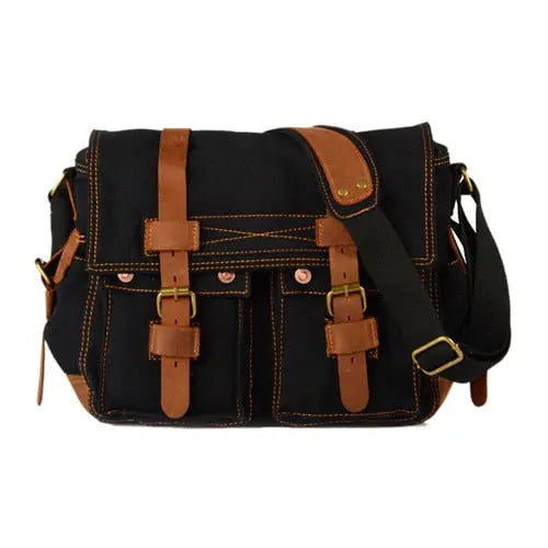 Men Military Army Vintage Crossbody Bag Men's Messenger Shoulder large Bags Casual Teenagers High Quality shoulder bag - Memoriex 