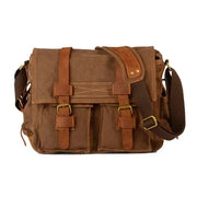 Men Military Army Vintage Crossbody Bag Men's Messenger Shoulder large Bags Casual Teenagers High Quality shoulder bag - Memoriex 