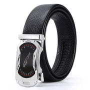 Men's Automatic Leather Buckle Business Belt - Memoriex 