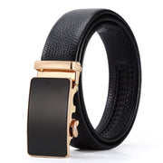 Men's Automatic Leather Buckle Business Belt - Memoriex 