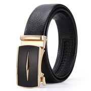 Men's Automatic Leather Buckle Business Belt - Memoriex 