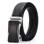 Men's Automatic Leather Buckle Business Belt - Memoriex 