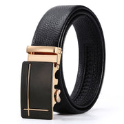 Men's Automatic Leather Buckle Business Belt - Memoriex 