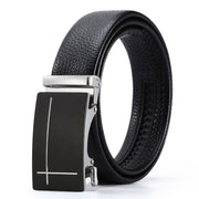 Men's Automatic Leather Buckle Business Belt - Memoriex 