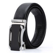 Men's Automatic Leather Buckle Business Belt - Memoriex 