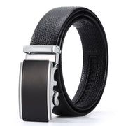 Men's Automatic Leather Buckle Business Belt - Memoriex 