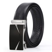 Men's Automatic Leather Buckle Business Belt - Memoriex 