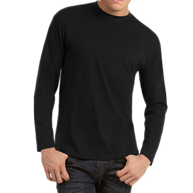 Men's Basics Long Sleeve T Shirt-1