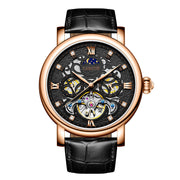 Men's Business Casual Waterproof Luminous Leather Watch - Memoriex 