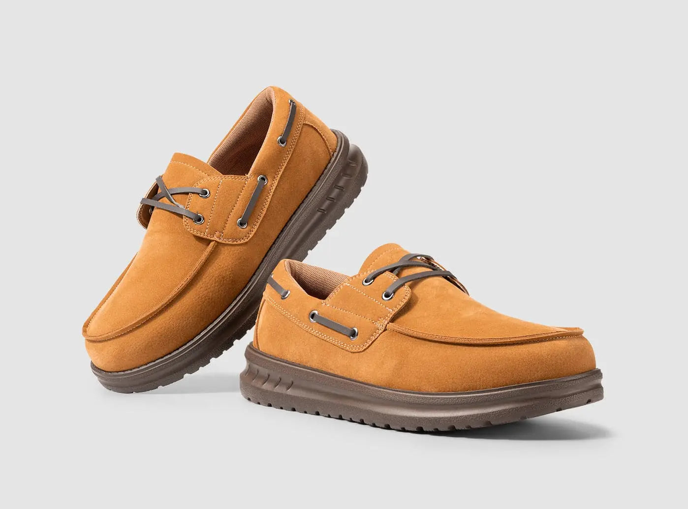  Men's Coastline Slip-On Boat Shoes V1-6