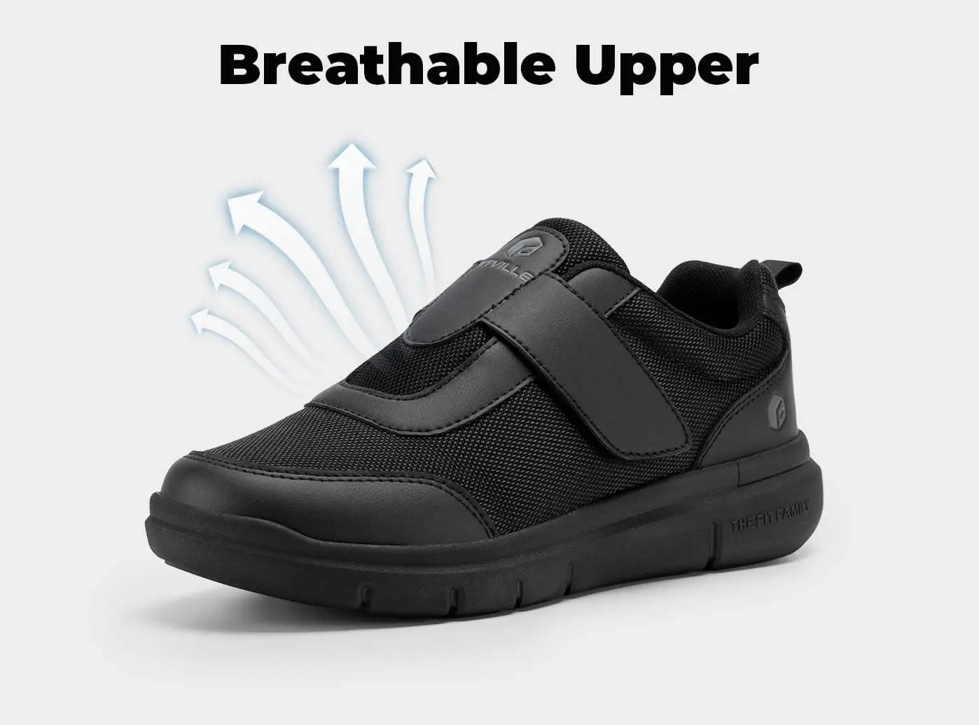  Men's EasyTop StrapEase Diabetic Shoes V4-13