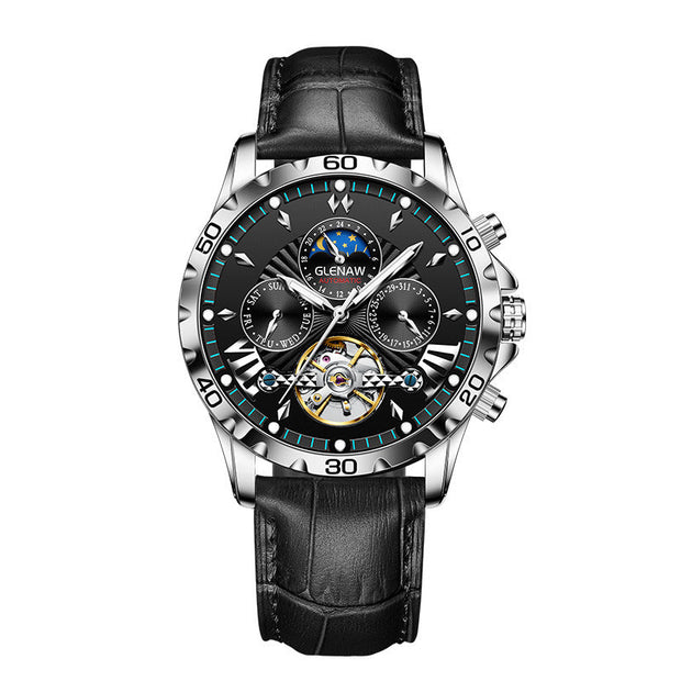 Men's Fashion Hollowed-out Watch Automatic Mechanical Watch - Memoriex 