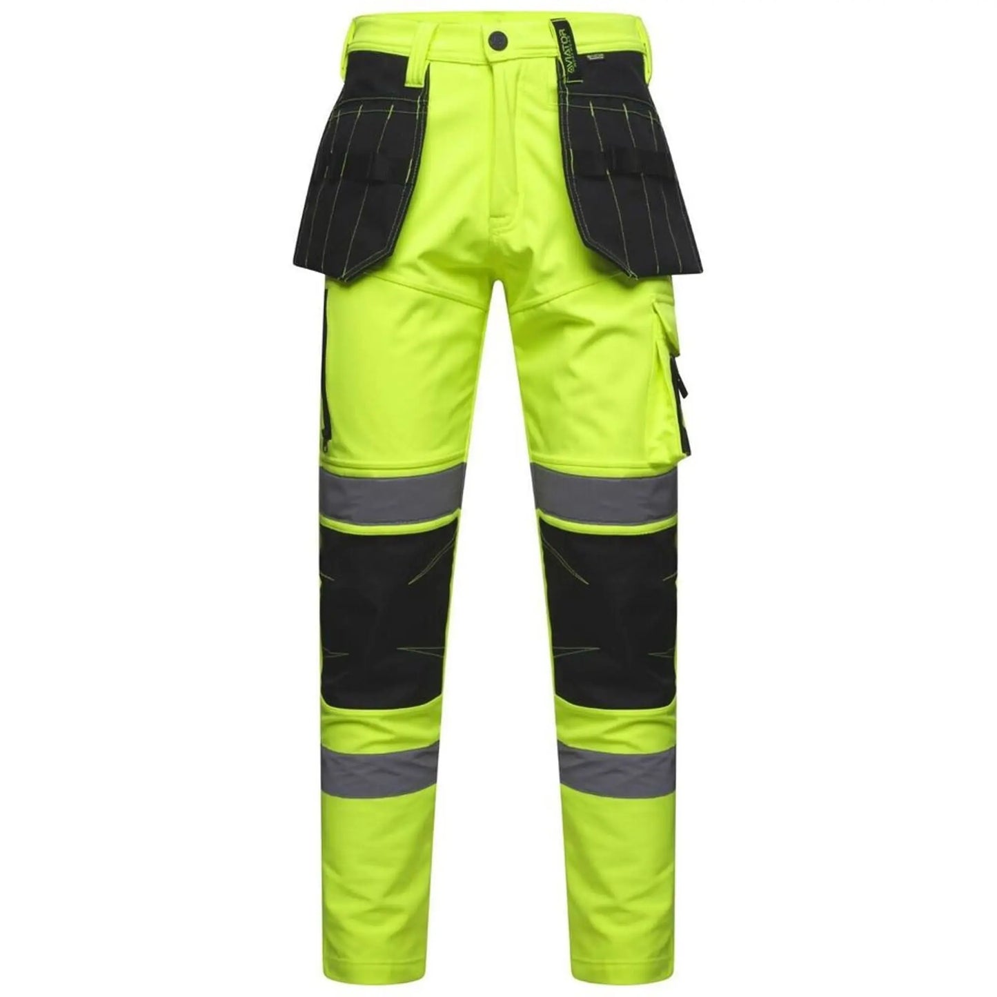 Men's Hi Vis Softshell Cargo Trousers - AV059-7