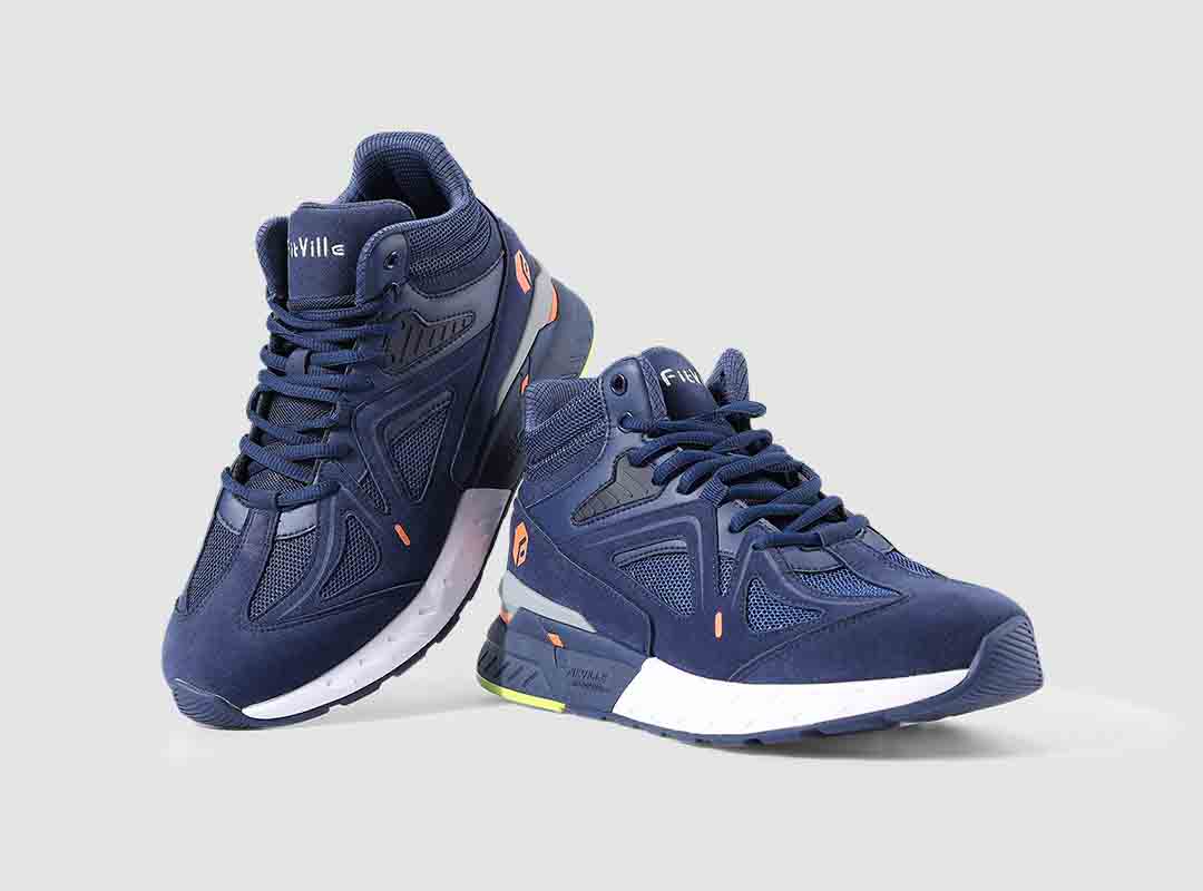 Men's High-top Rebound Core Walking Shoes V4-7