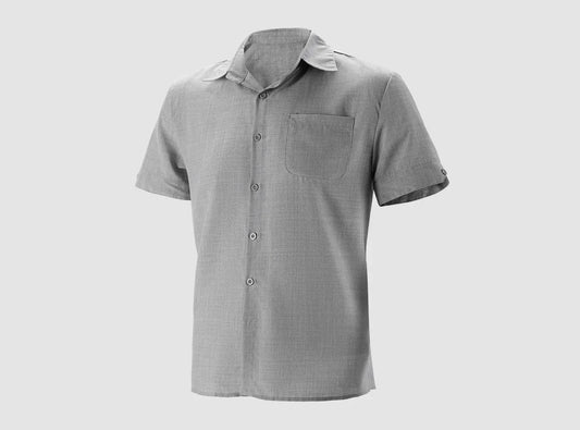 Men's Lightweight Linen Short Sleeve Shirt-0