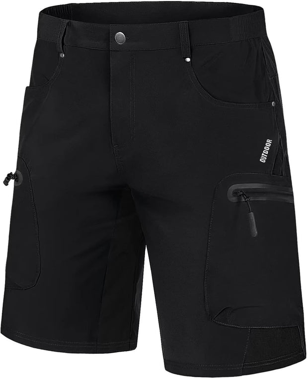 Men's Outdoor Mountaineering Shorts Multi-pocket Casual Cargo Shorts - Memoriex 