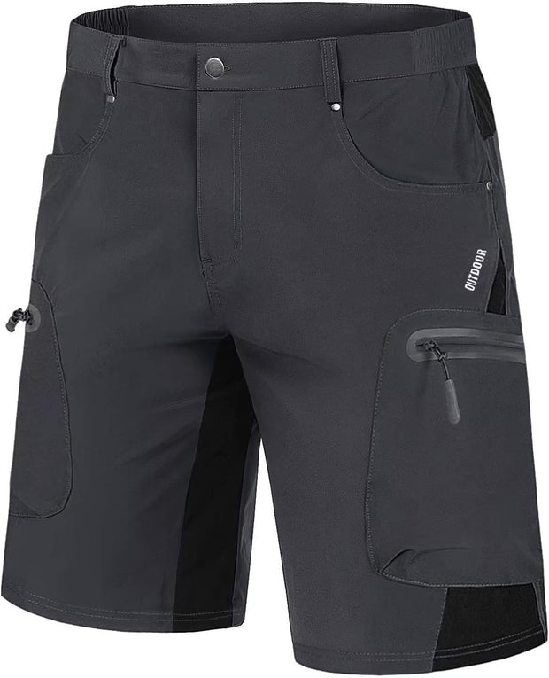 Men's Outdoor Mountaineering Shorts Multi-pocket Casual Cargo Shorts - Memoriex 