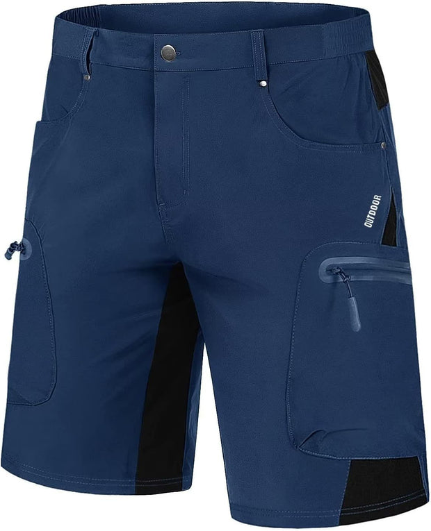 Men's Outdoor Mountaineering Shorts Multi-pocket Casual Cargo Shorts - Memoriex 