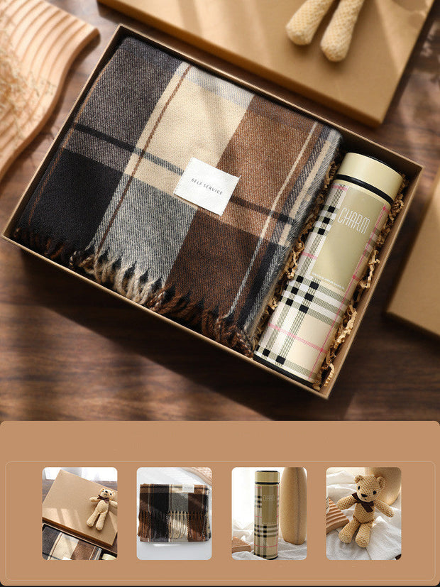 Men's Practical Scarf Gift Box Set - Memoriex 
