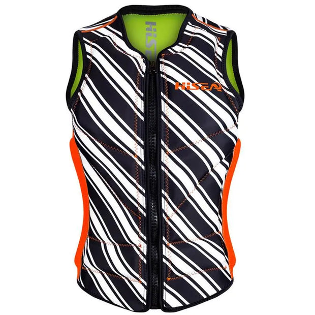 Men's Profession Surfing Motorboat Fishing Life Vest Kids Life Jacket Adult Swim Buoyancy Life Vest Floating PVC Vest - Memoriex 