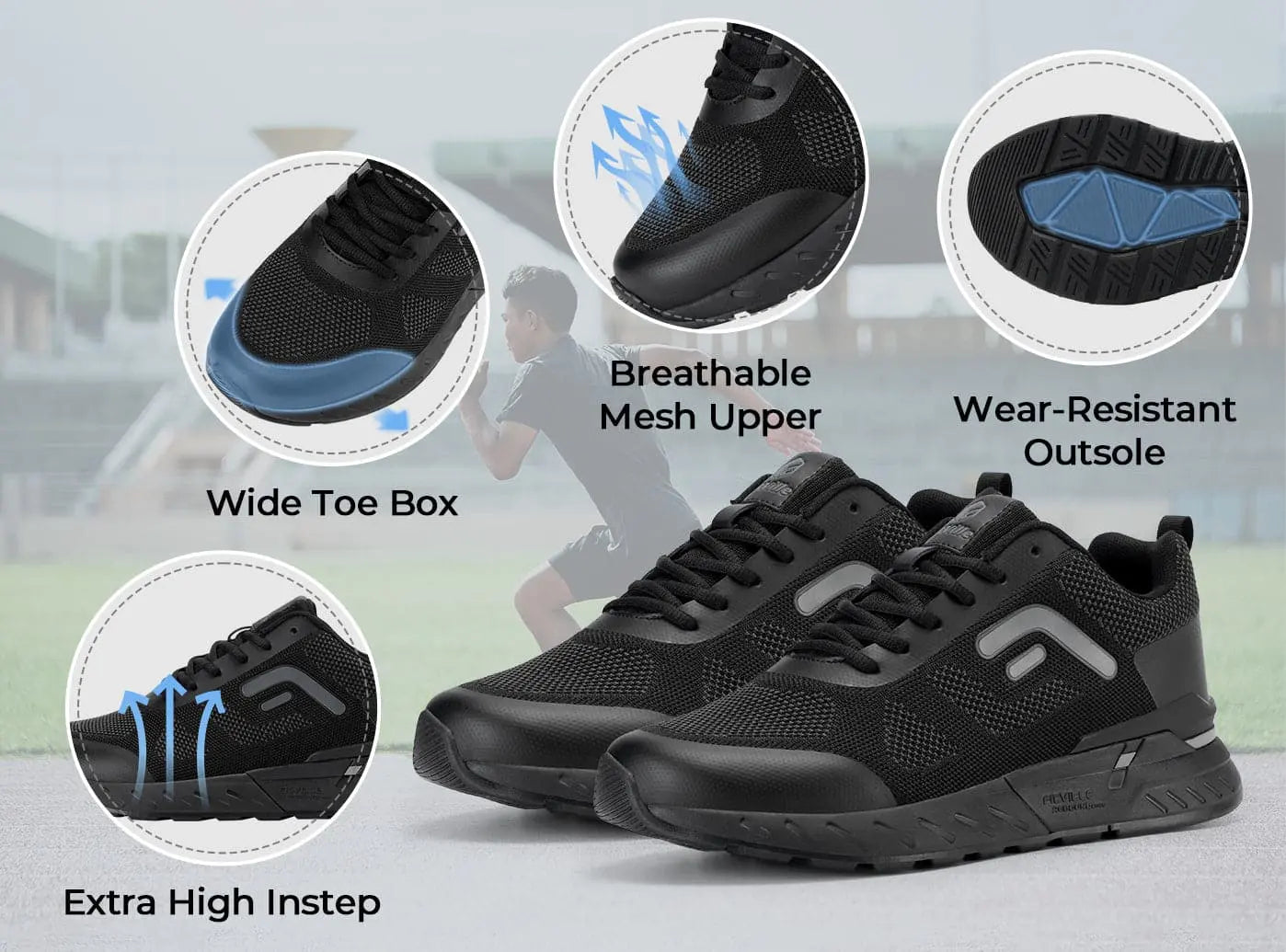 Men's Rebound Core Walking Shoes V5-5