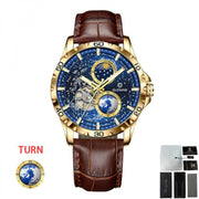 Men's Simple Stainless Steel Quartz Watch - Memoriex 