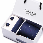 Men's Tie Spot Gift Box 5 Pcs Suit Group Tie Business Formal Wedding Tie - Memoriex 