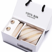 Men's Tie Spot Gift Box 5 Pcs Suit Group Tie Business Formal Wedding Tie - Memoriex 