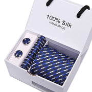 Men's Tie Spot Gift Box 5 Pcs Suit Group Tie Business Formal Wedding Tie - Memoriex 